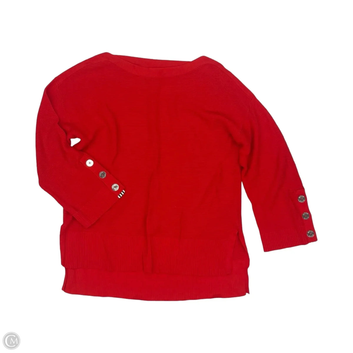 Sweater By Clothes Mentor In Red, Size: M