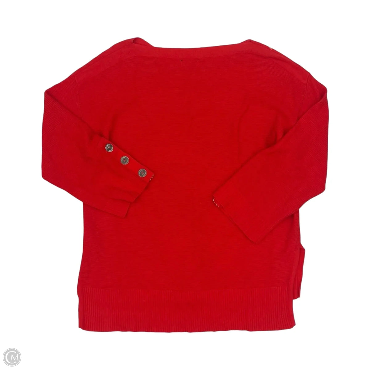 Sweater By Clothes Mentor In Red, Size: M