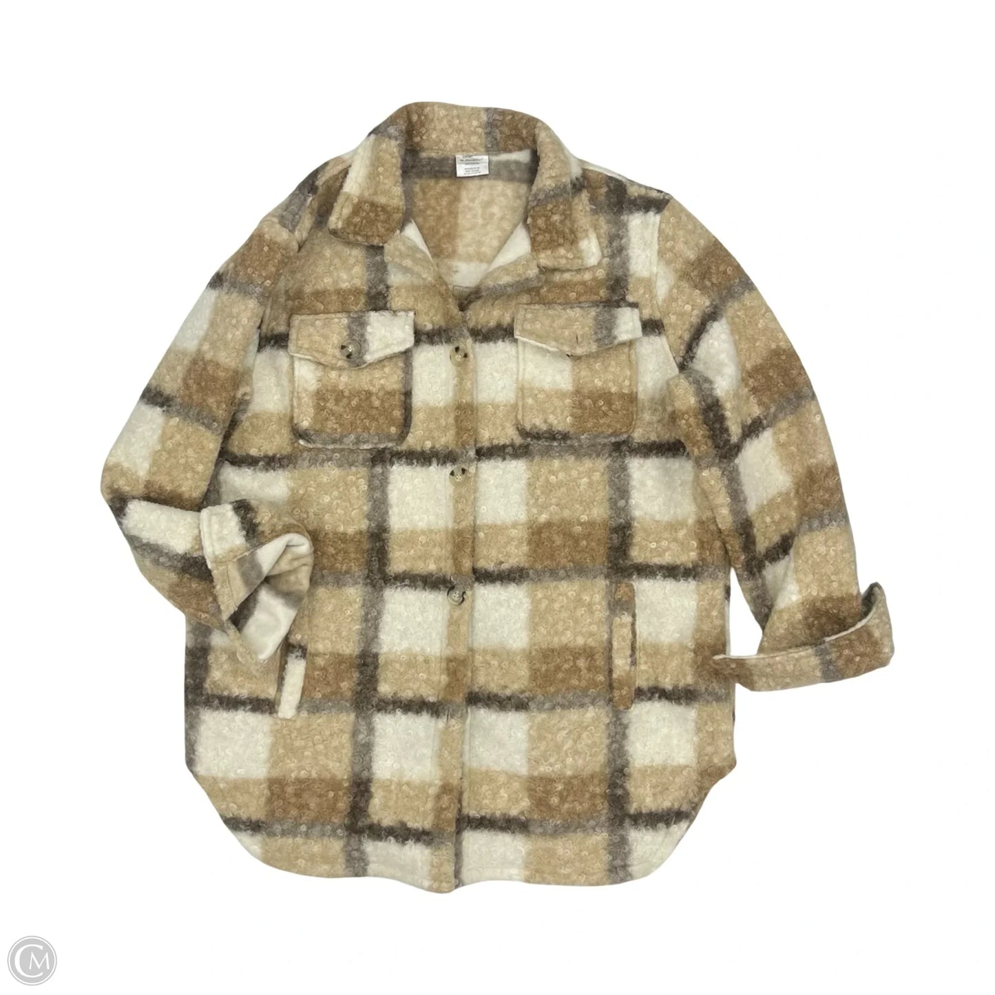 Jacket Other By Clothes Mentor In Tan, Size: Xl