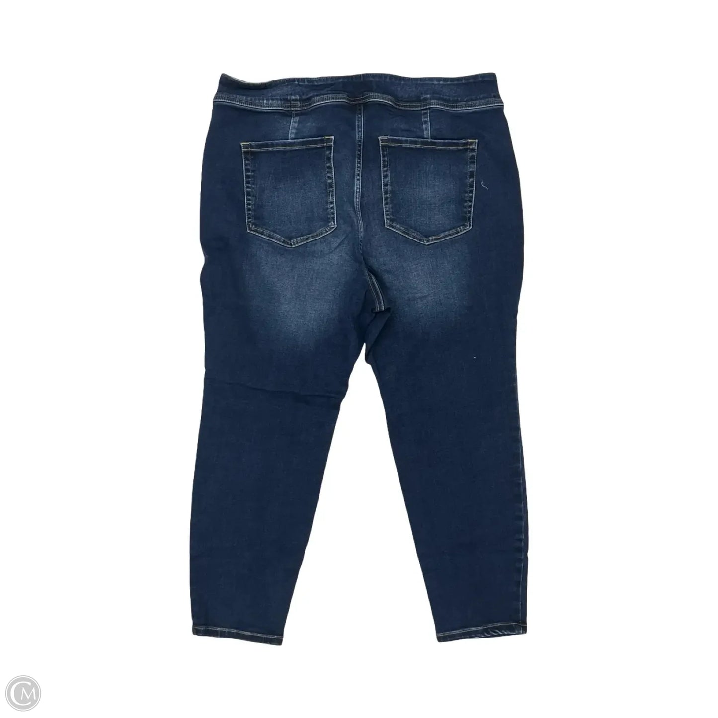 Jeans Skinny By Lane Bryant In Blue Denim, Size: 20