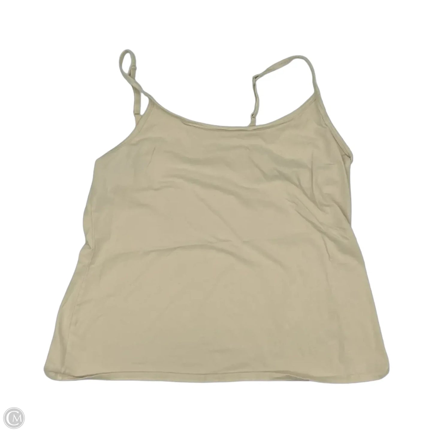 Top Cami By Amazon Essentials In Cream, Size: Xxl