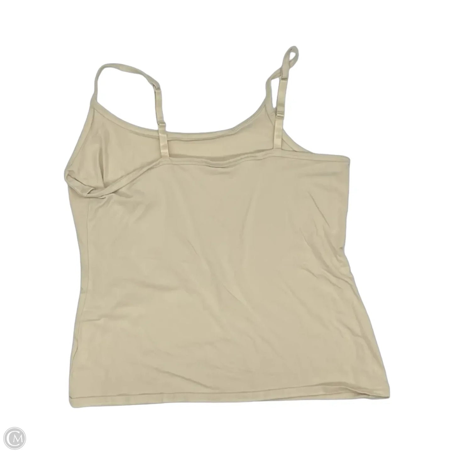Top Cami By Amazon Essentials In Cream, Size: Xxl