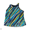 Swimsuit Top By Clothes Mentor In Striped Pattern, Size: 26