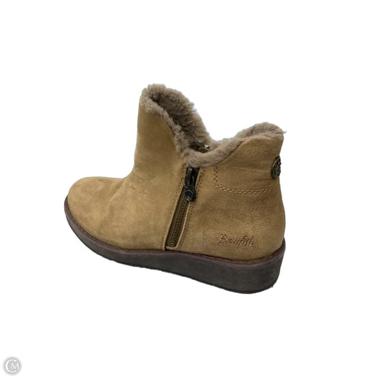 Boots Ankle Flats By Blowfish In Tan, Size: 7