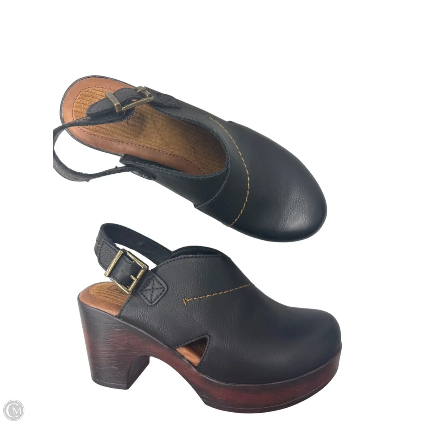 Shoes Heels Block By Boc In Black, Size: 6