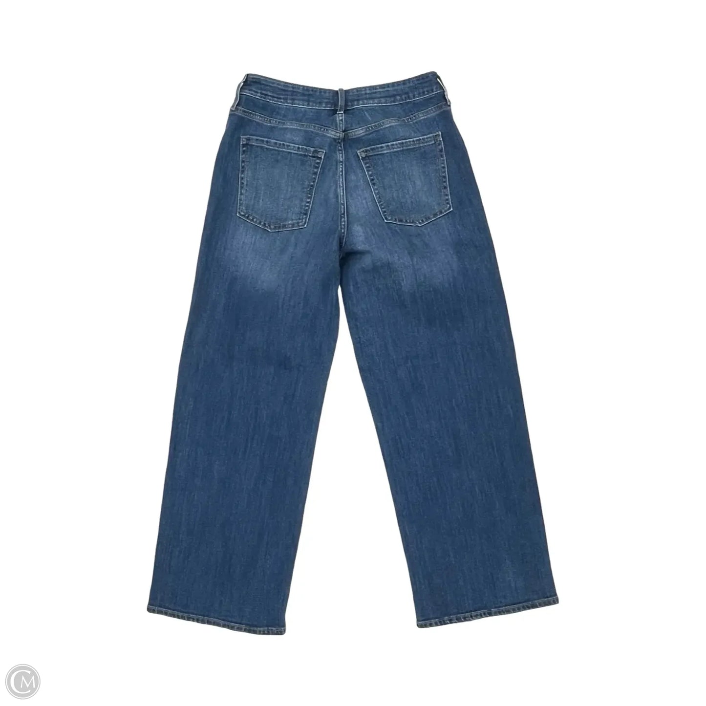 Jeans Wide Leg By Old Navy In Blue Denim, Size: 8p