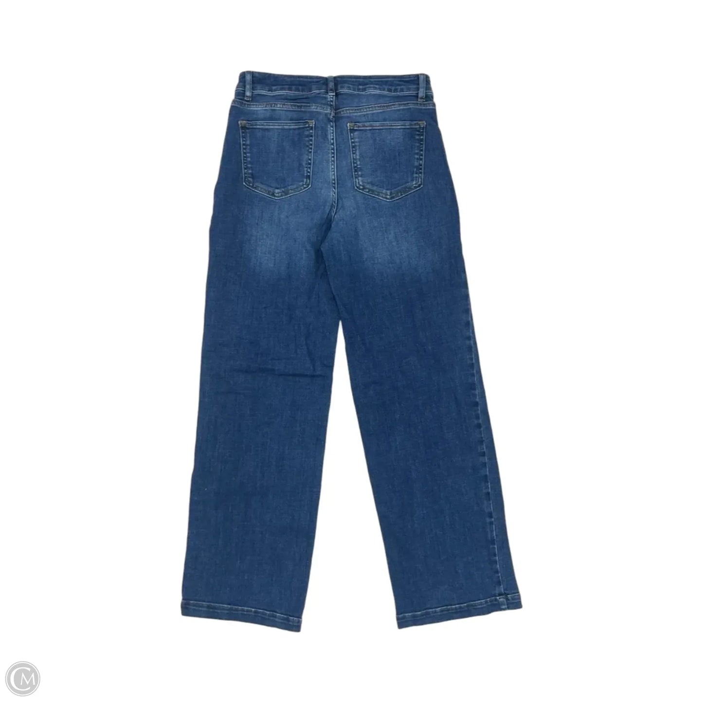 Jeans Wide Leg By J. Jill In Blue Denim, Size: 6