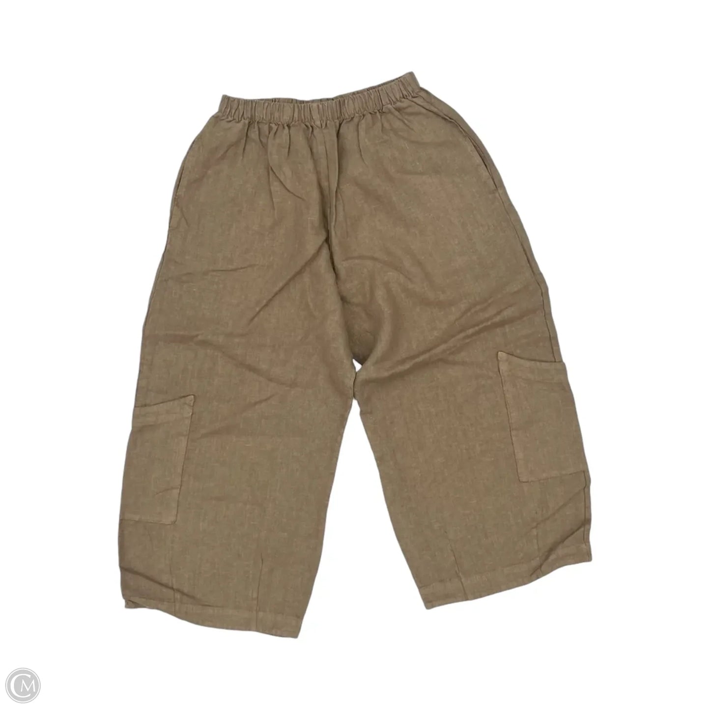 Pants Cropped By Bryn Walker In Tan, Size: S
