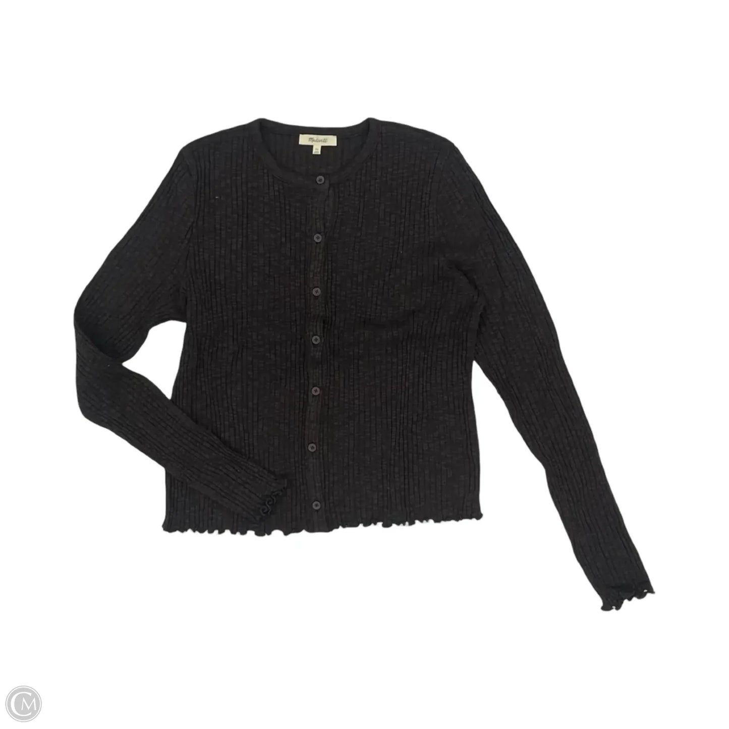 Top Long Sleeve By Madewell In Brown, Size: Xl