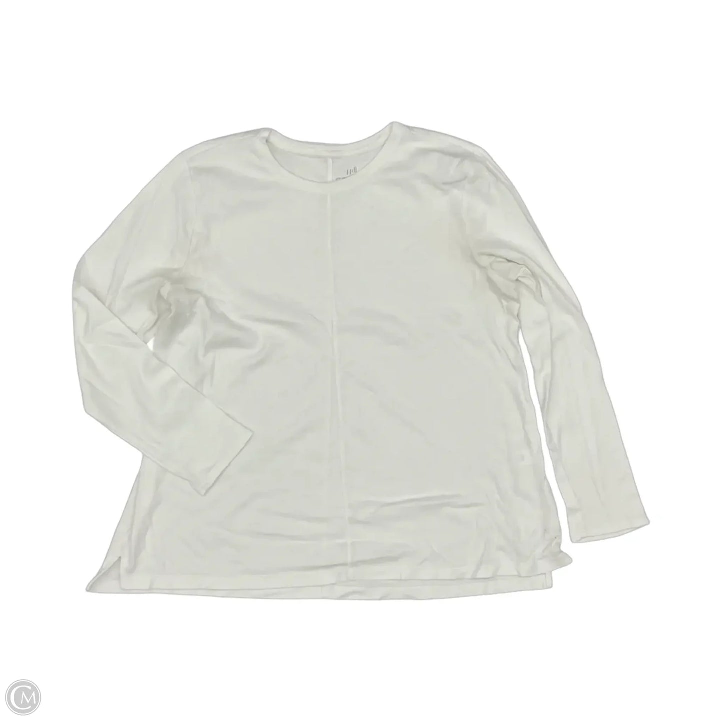 Top Long Sleeve By J. Jill In White, Size: Xl