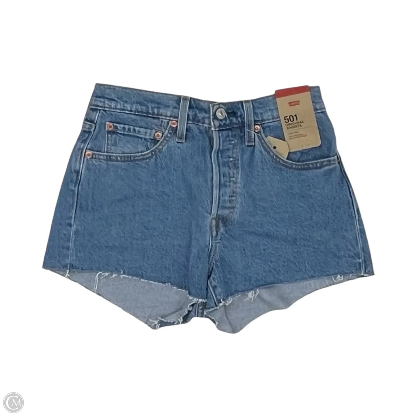 Shorts By Levis In Blue Denim, Size: 2