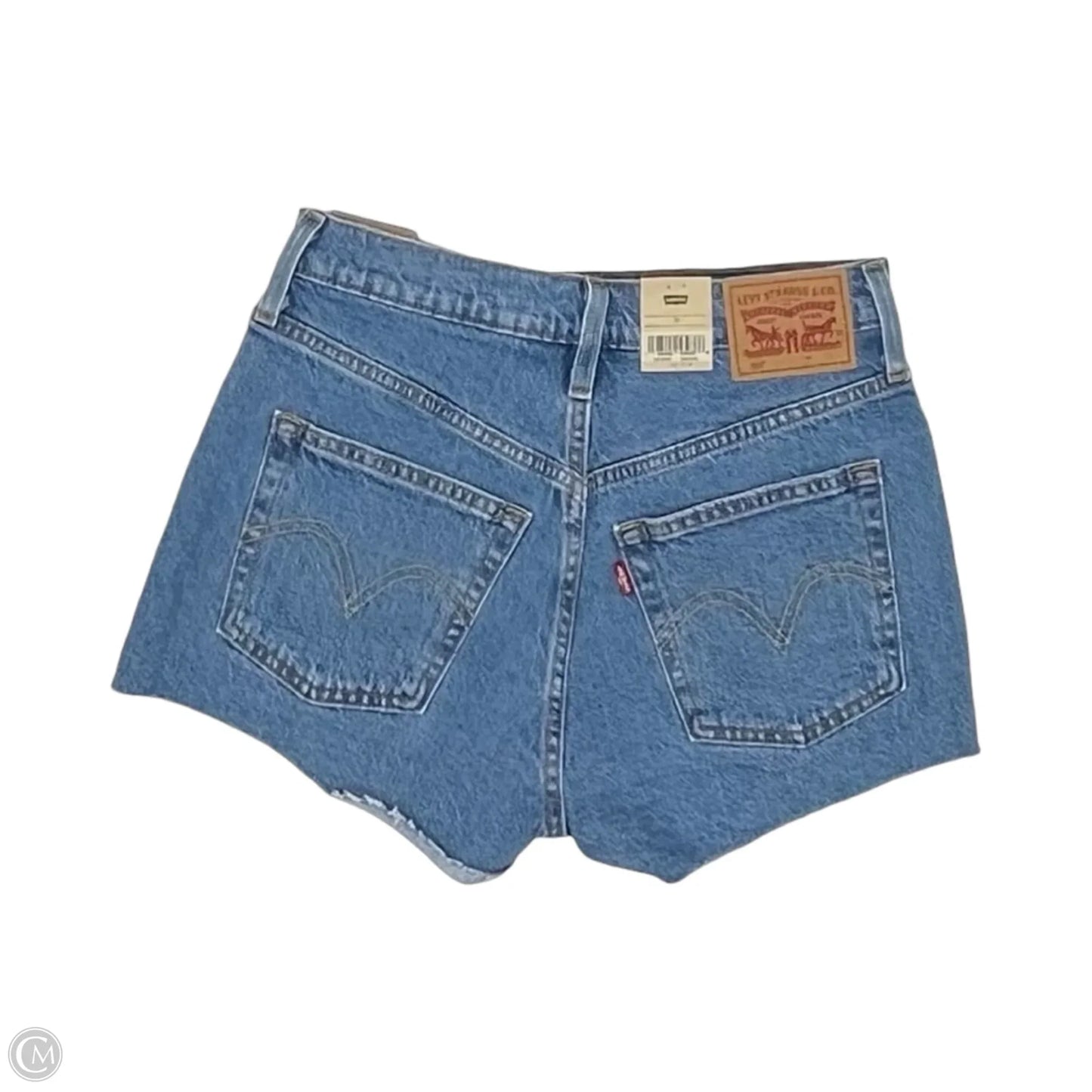 Shorts By Levis In Blue Denim, Size: 2