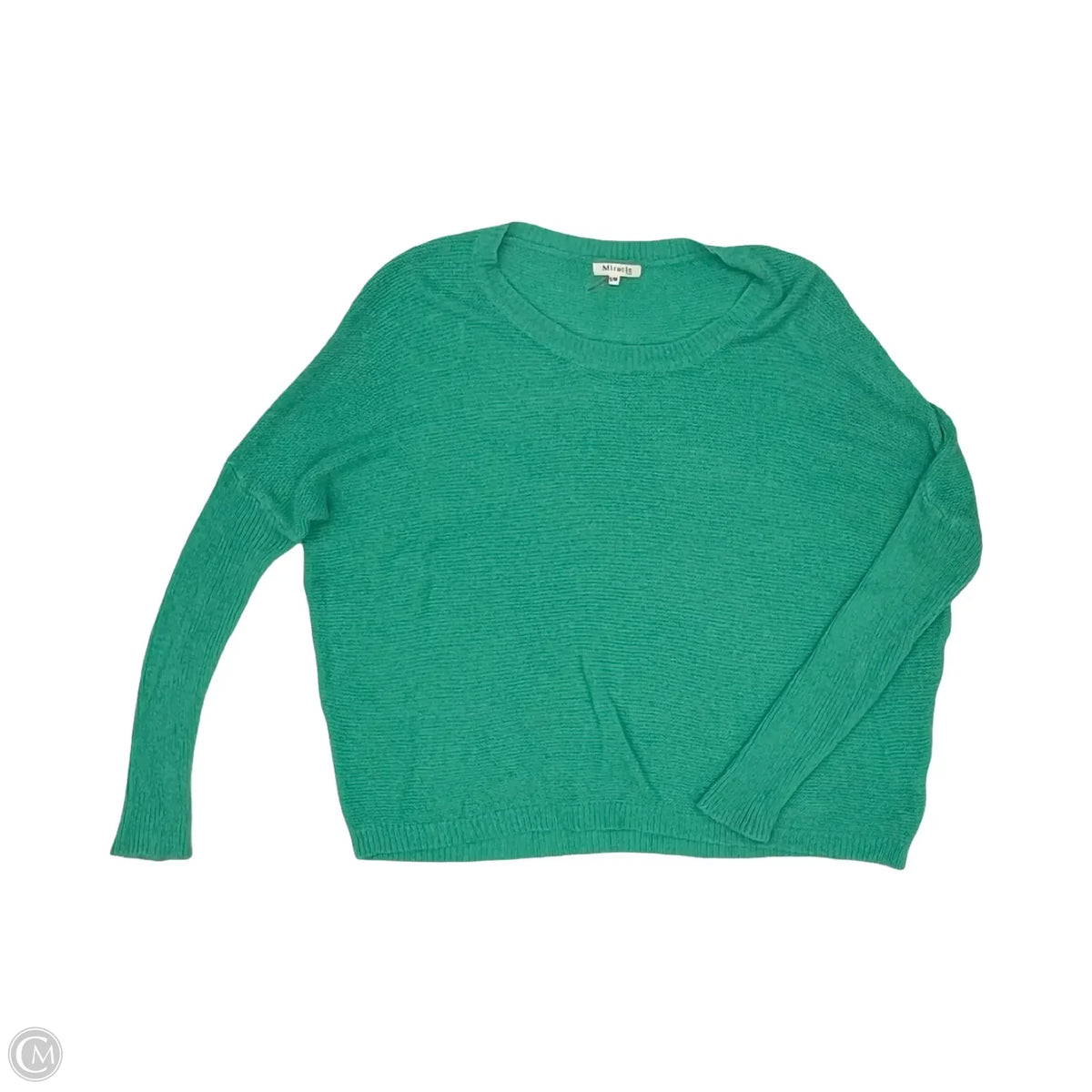 Sweater By Miracle In Green, Size: S