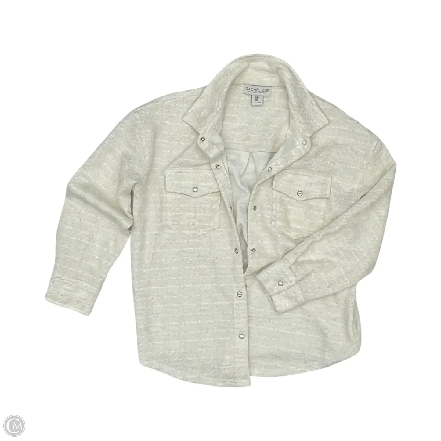 Blazer By Rachel Zoe In Cream, Size: M