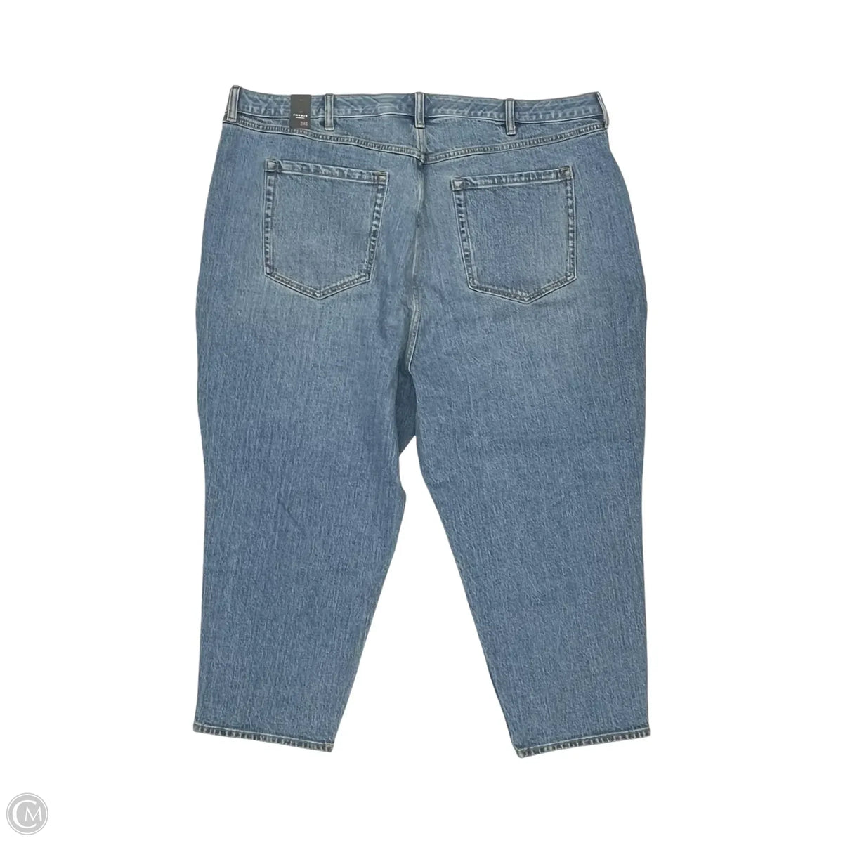 Jeans Straight By Torrid In Blue Denim, Size: 24