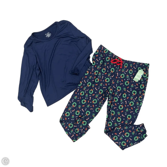 Pajamas 2pc By Clothes Mentor In Blue, Size: Xl