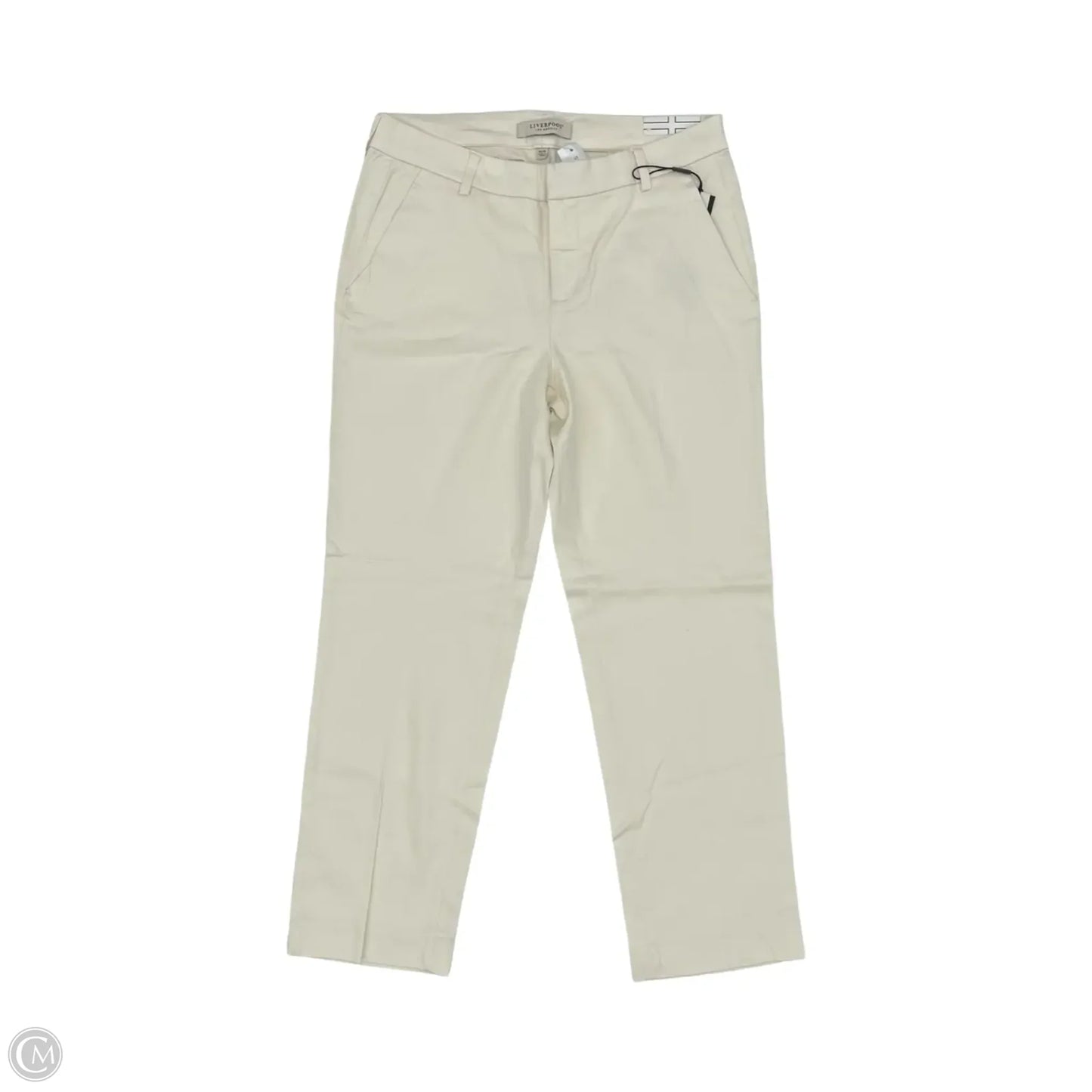 Pants Chinos & Khakis By Liverpool In Cream, Size: 10