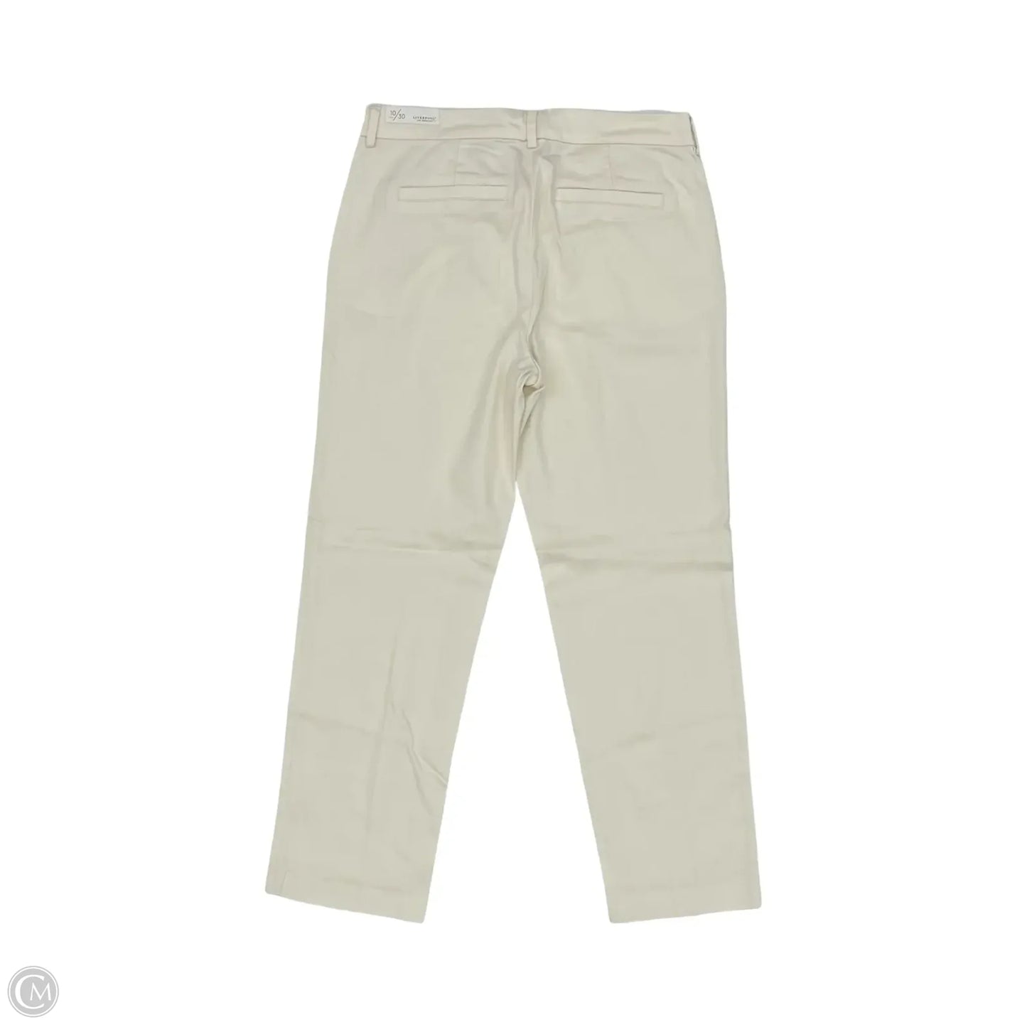 Pants Chinos & Khakis By Liverpool In Cream, Size: 10