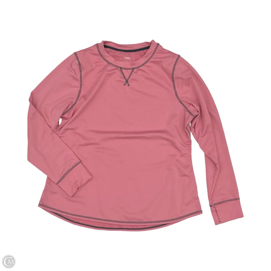 Pajamas 2pc By Cuddl Duds In Grey & Pink, Size: Xxl