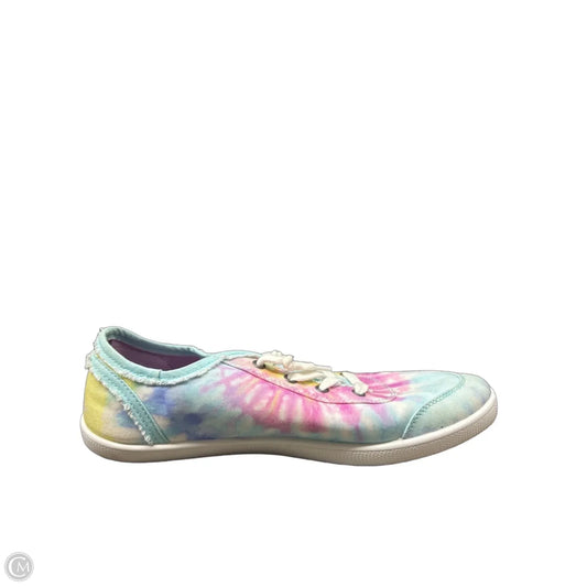 Shoes Sneakers By Bobs In Tie Dye Print, Size: 10