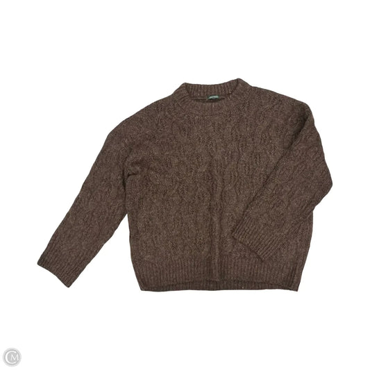 Sweater By Wild Fable In Brown, Size: L