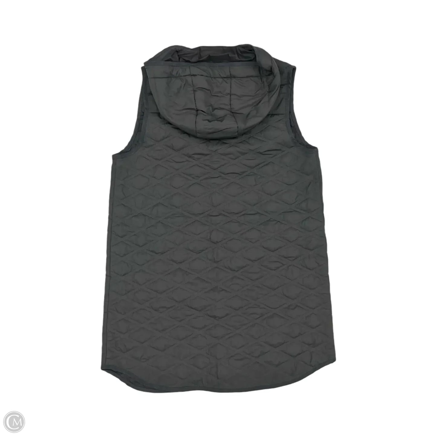 Vest Puffer & Quilted By Bernardo In Grey, Size: M