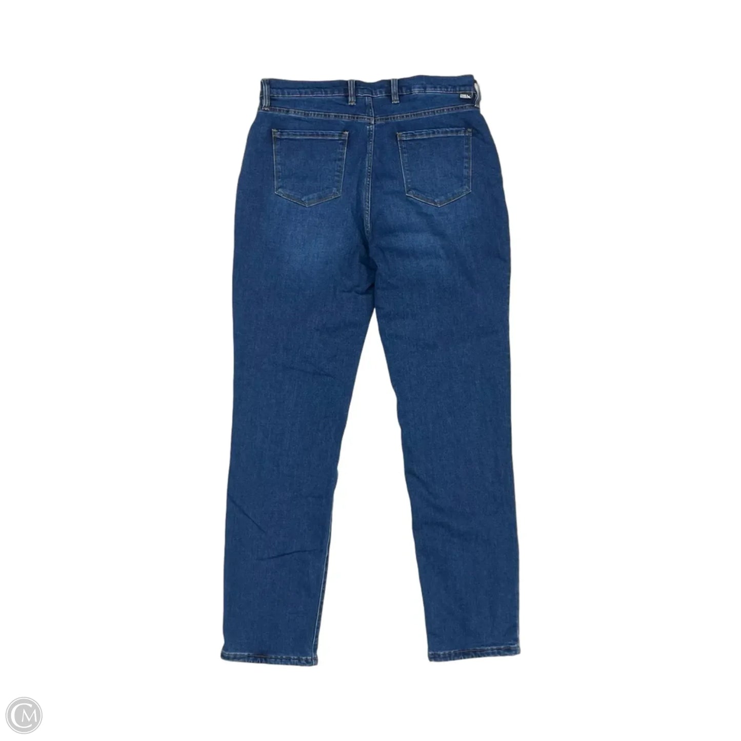 Jeans Straight By Eddie Bauer In Blue Denim, Size: 14l