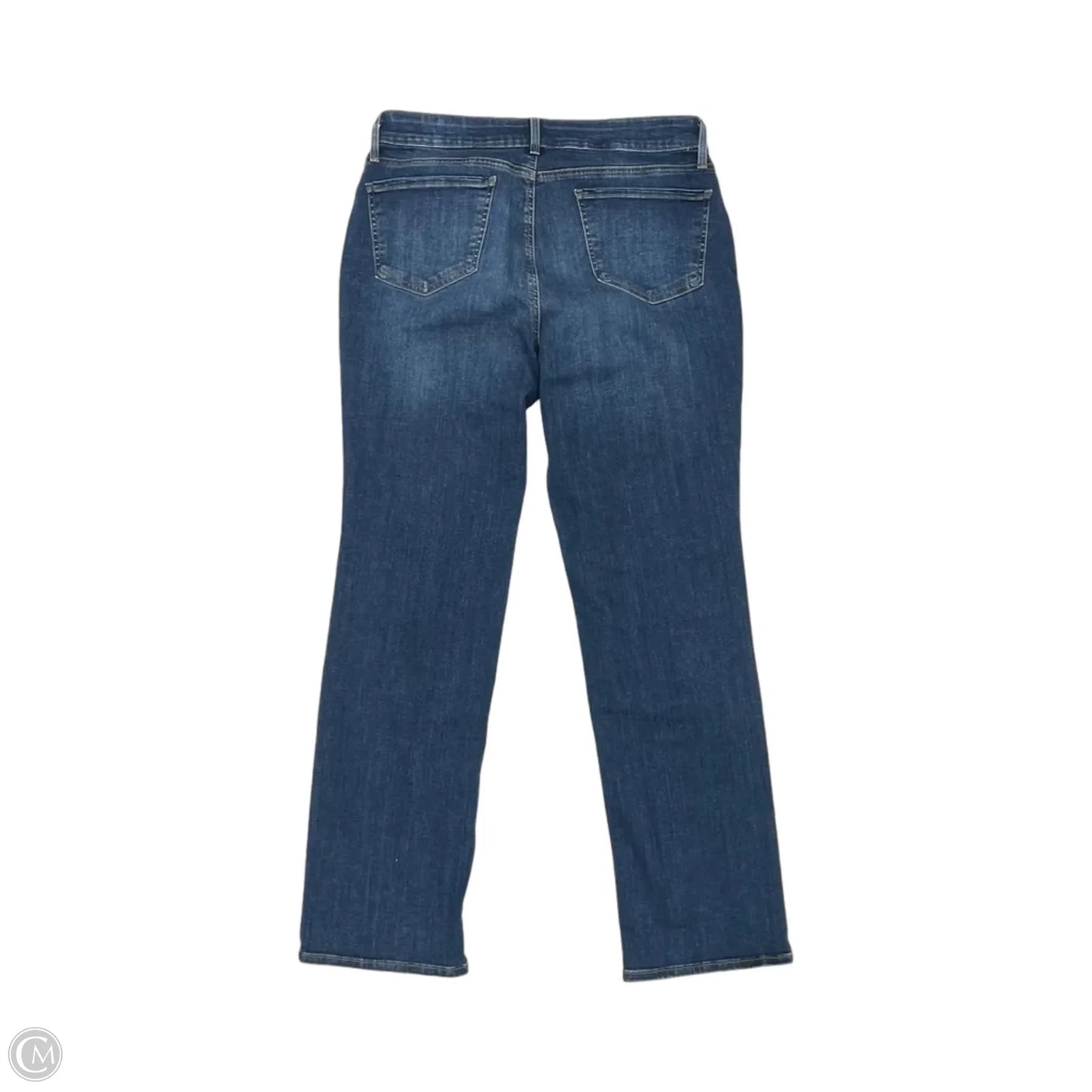 Jeans Straight By Not Your Daughters Jeans In Blue Denim, Size: 12