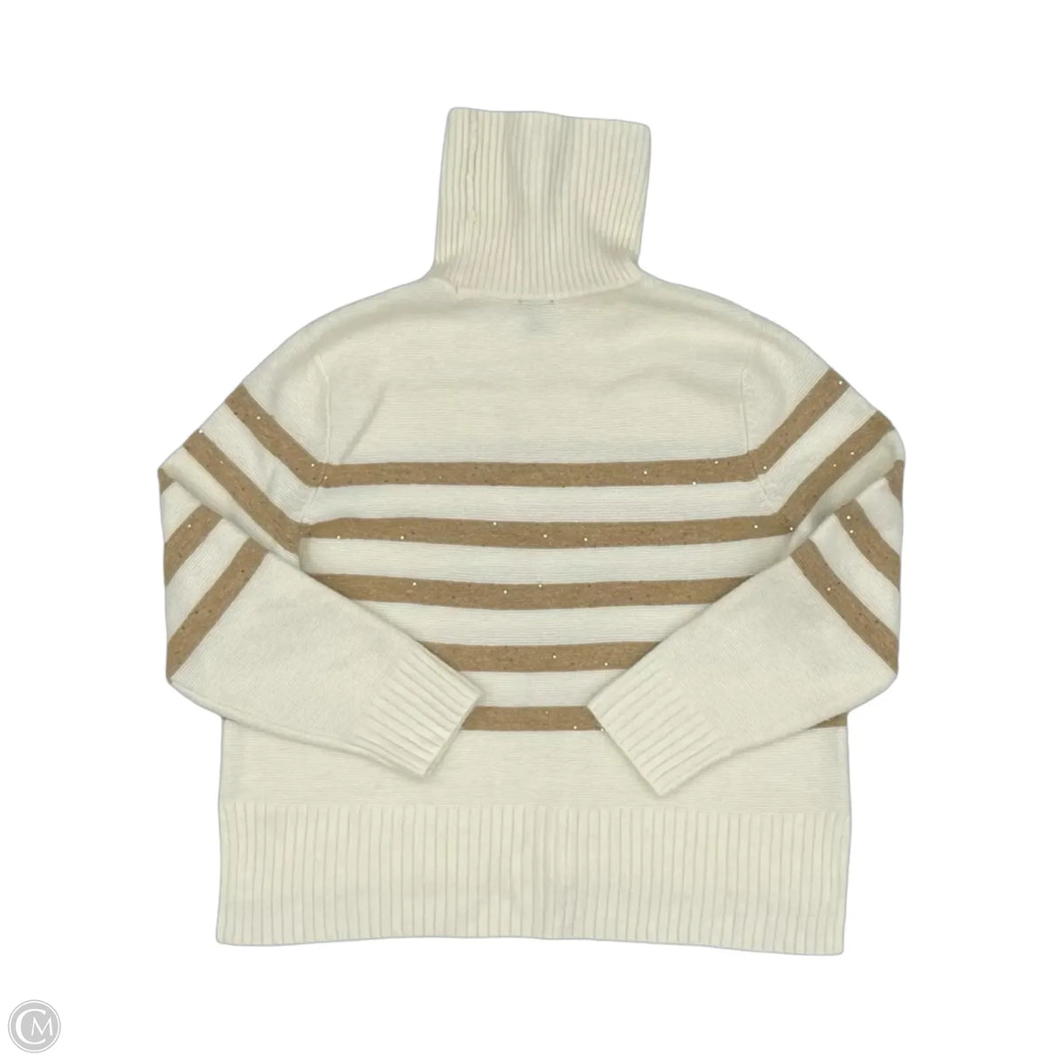 Sweater By Talbots In Cream, Size: Xl