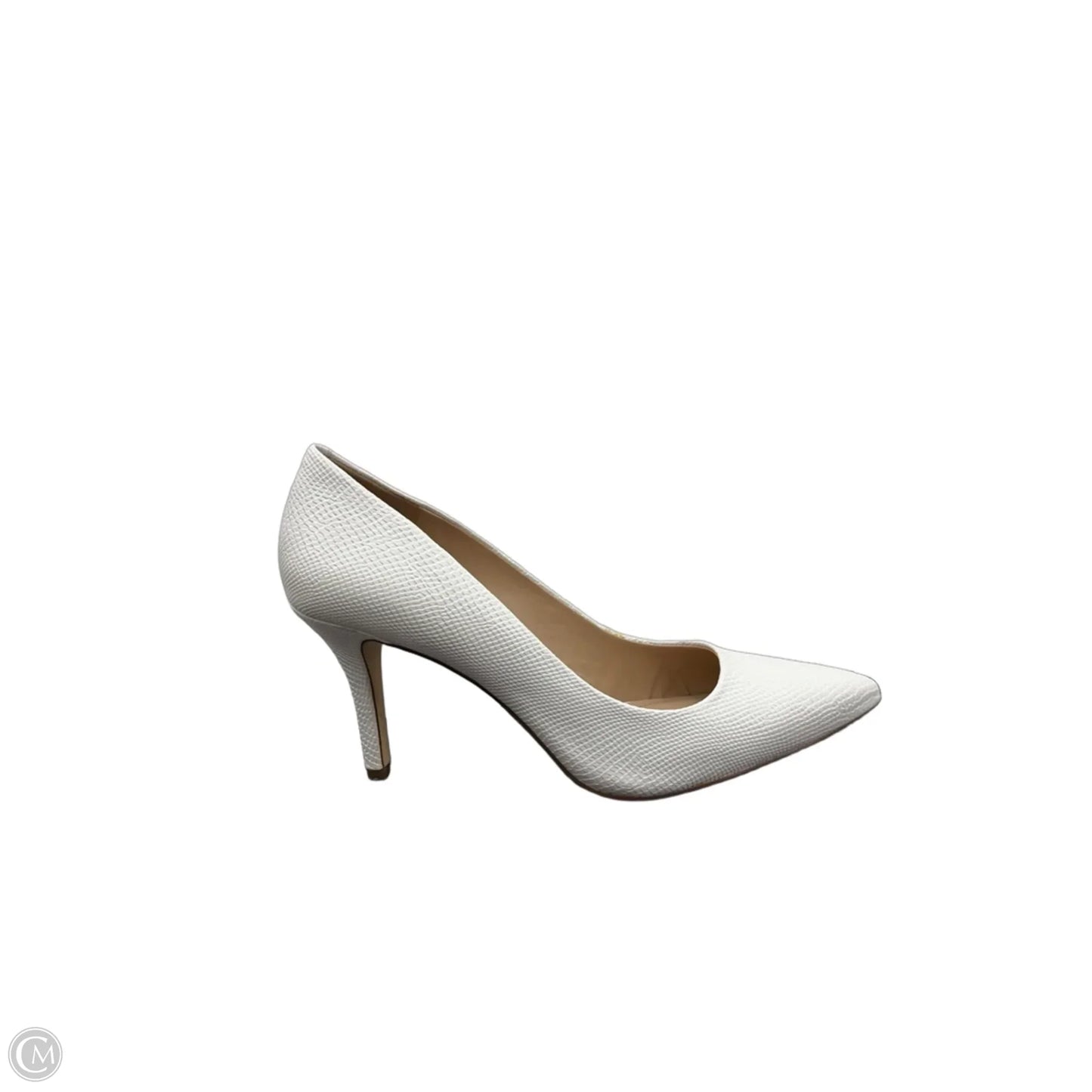 Shoes Heels Stiletto By Bcbgeneration In White, Size: 10