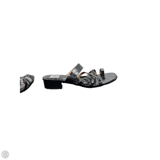 Sandals Flats By Dolce Vita In Black, Size: 10