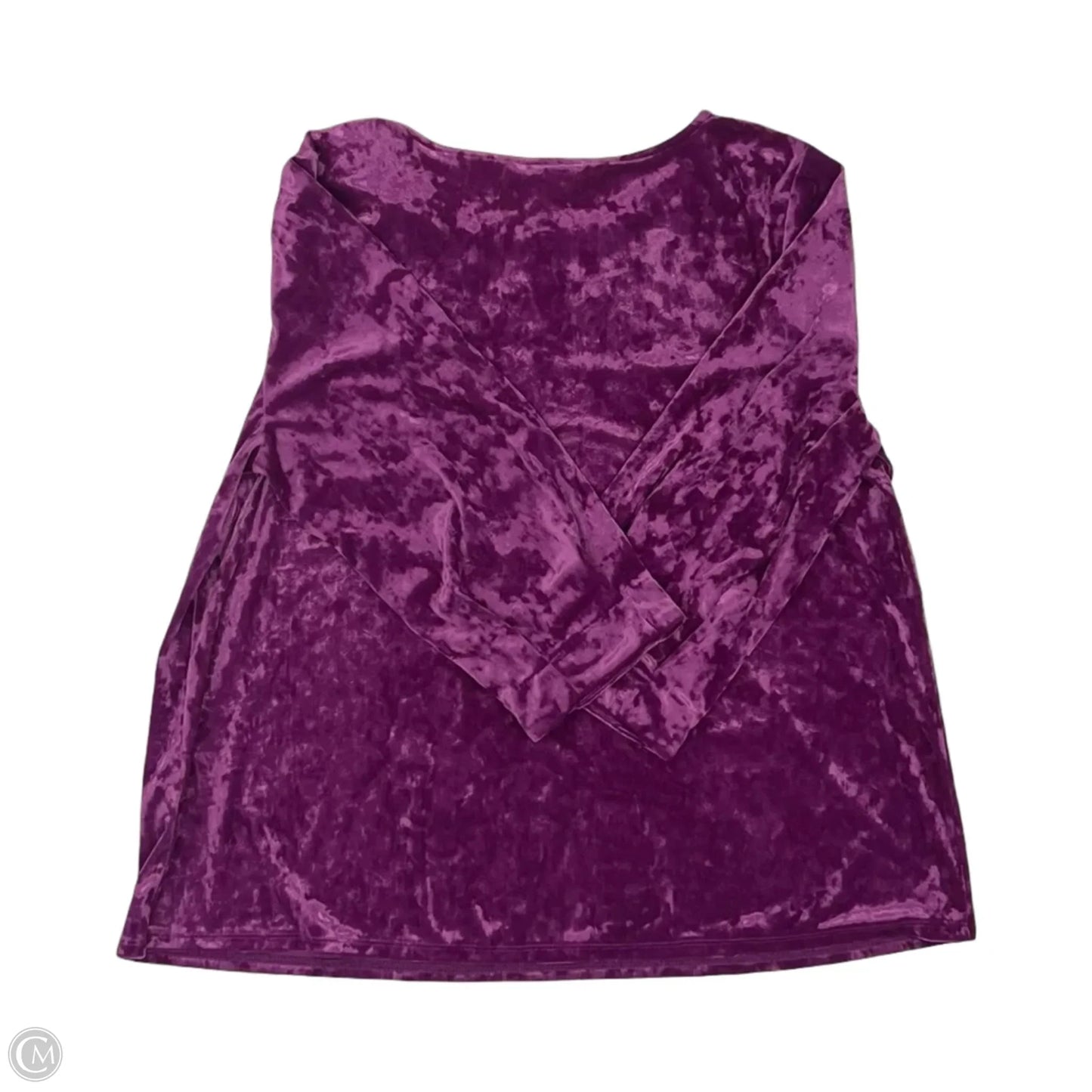 Top 3/4 Sleeve By J. Jill In Purple, Size: L