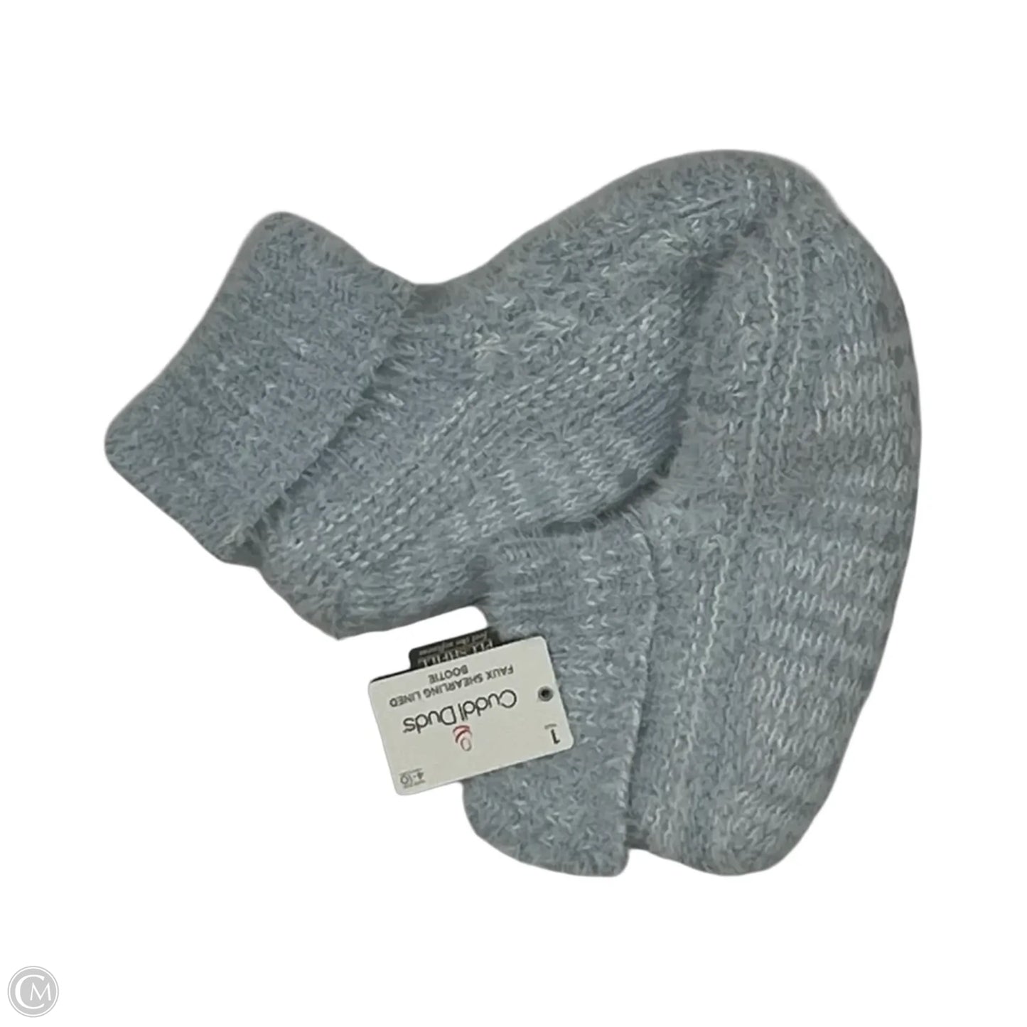 Slippers By Cuddl Duds In Blue, Size: