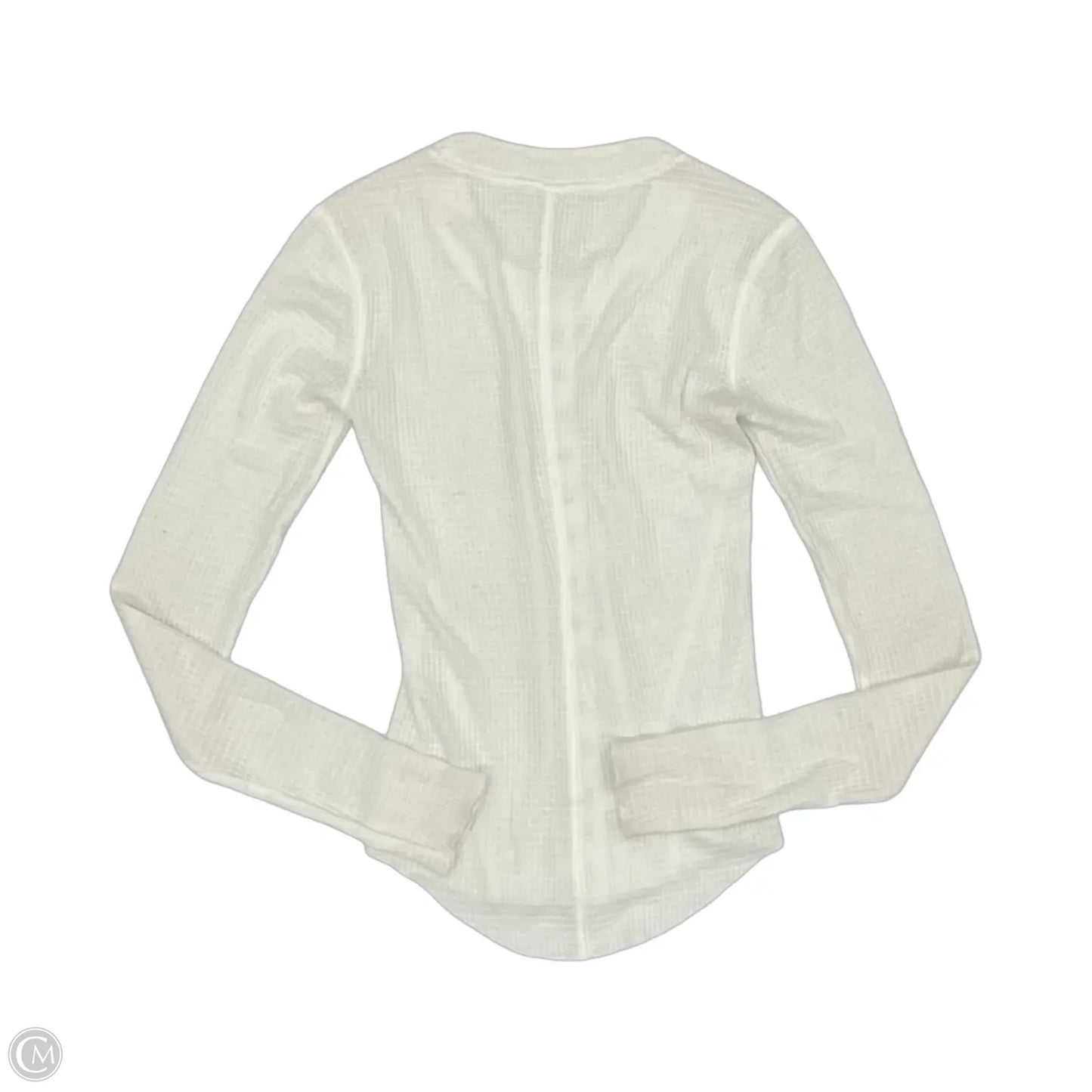 Top Long Sleeve By Free People In White, Size: Xs