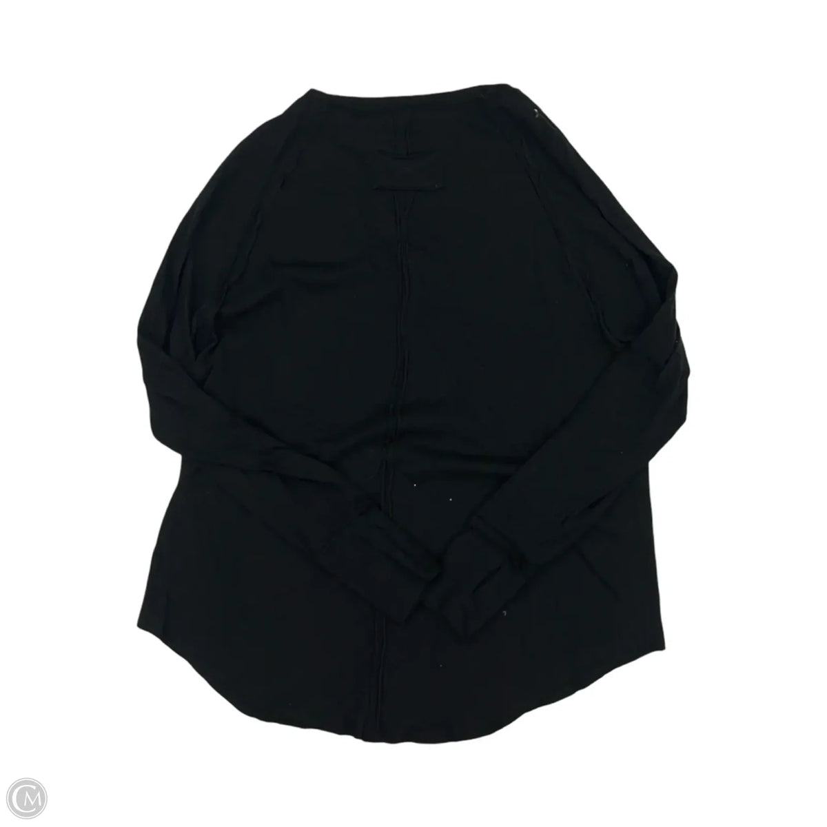 Top Long Sleeve Basic By Zenana In Black, Size: S