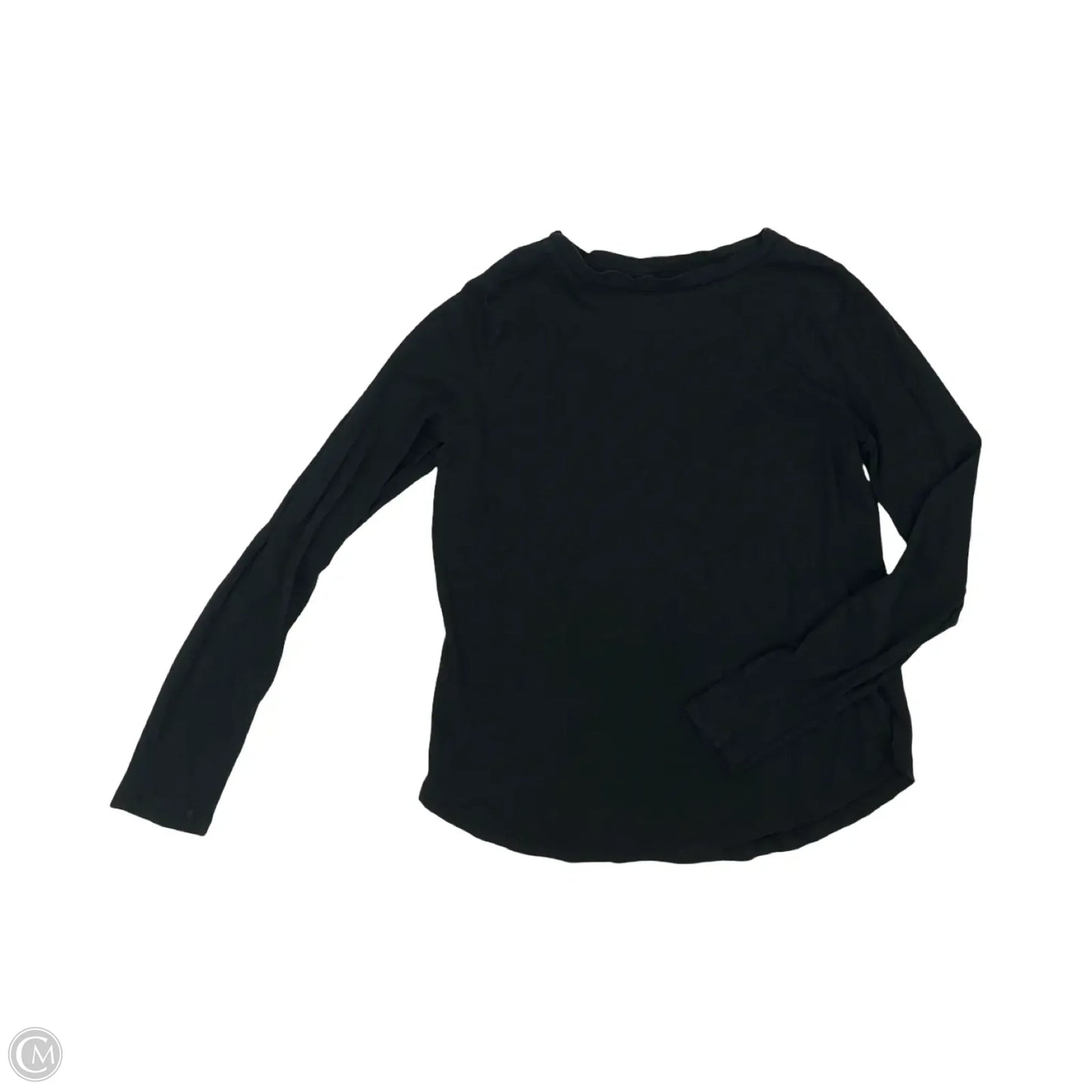 Top Long Sleeve Basic By Madewell In Black, Size: S