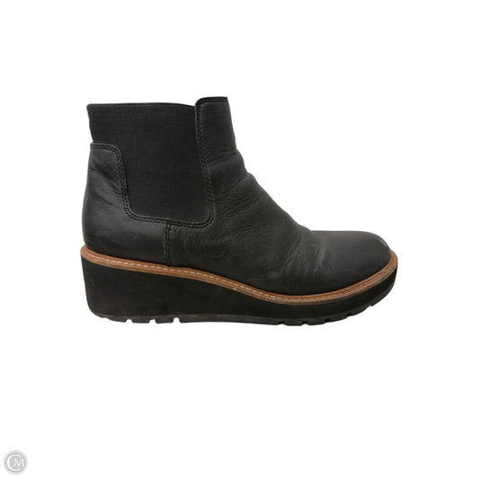 Boots Ankle Flats By Eileen Fisher In Black, Size: 9