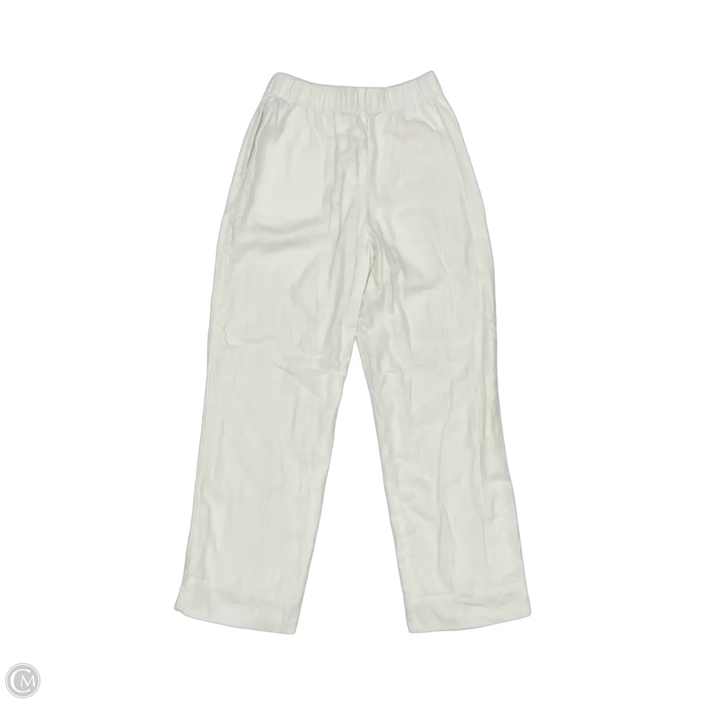 Pants Wide Leg By Abercrombie And Fitch In White, Size: S