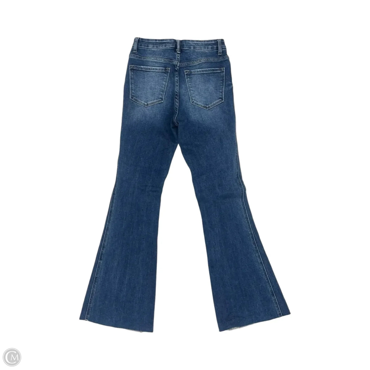 Jeans Flared By Vervet In Blue Denim, Size: 2
