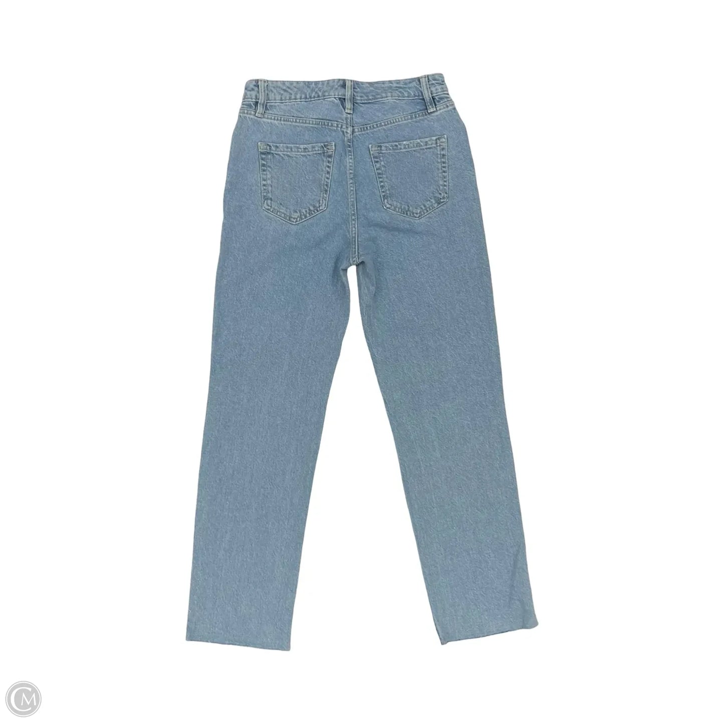 Jeans Straight By Inc In Blue Denim, Size: 6