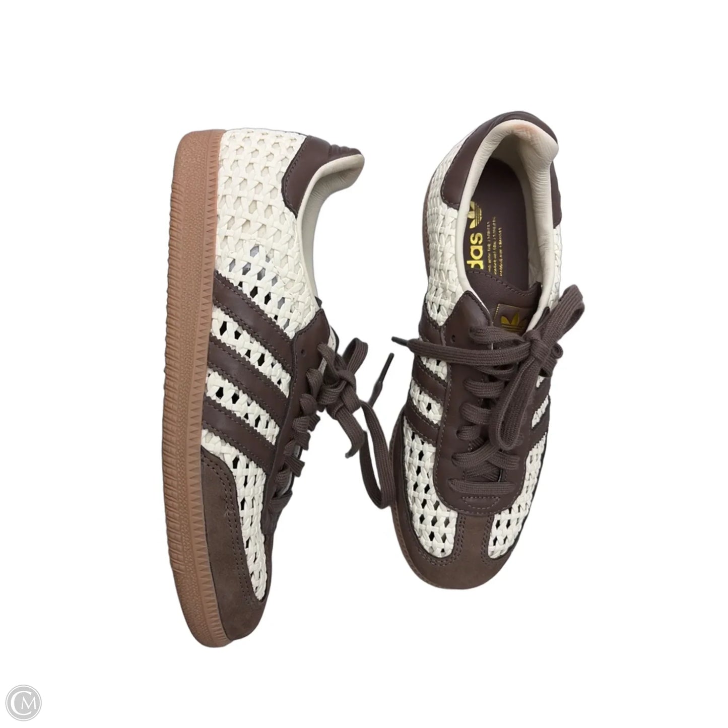 Shoes Sneakers By Adidas In Brown & Cream, Size: 7.5