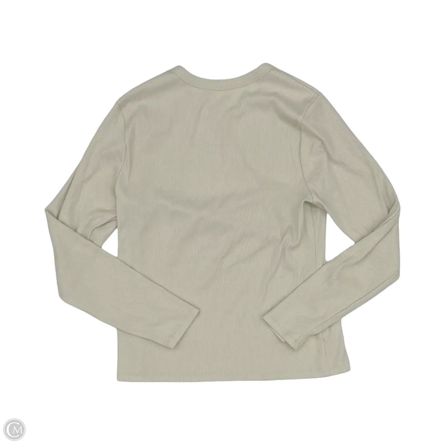 Top Long Sleeve By Old Navy In Cream, Size: Xl