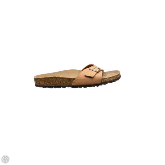 Sandals Flats By Birkenstock In Orange, Size: 8