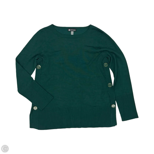 Sweater By Cable And Gauge In Green, Size: L