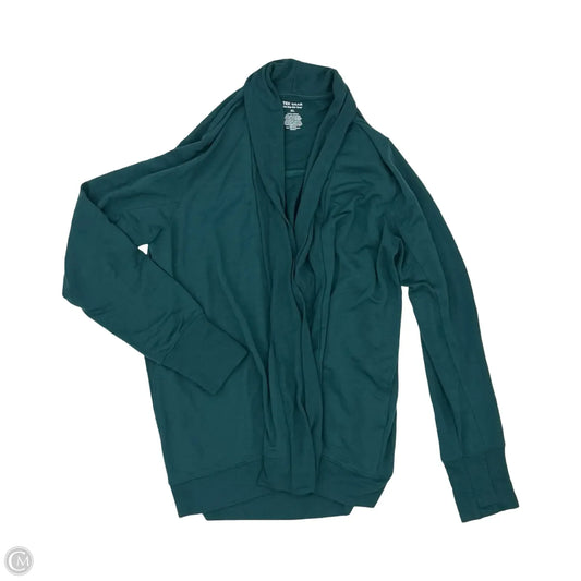 Cardigan By Tek Gear In Green, Size: Xl