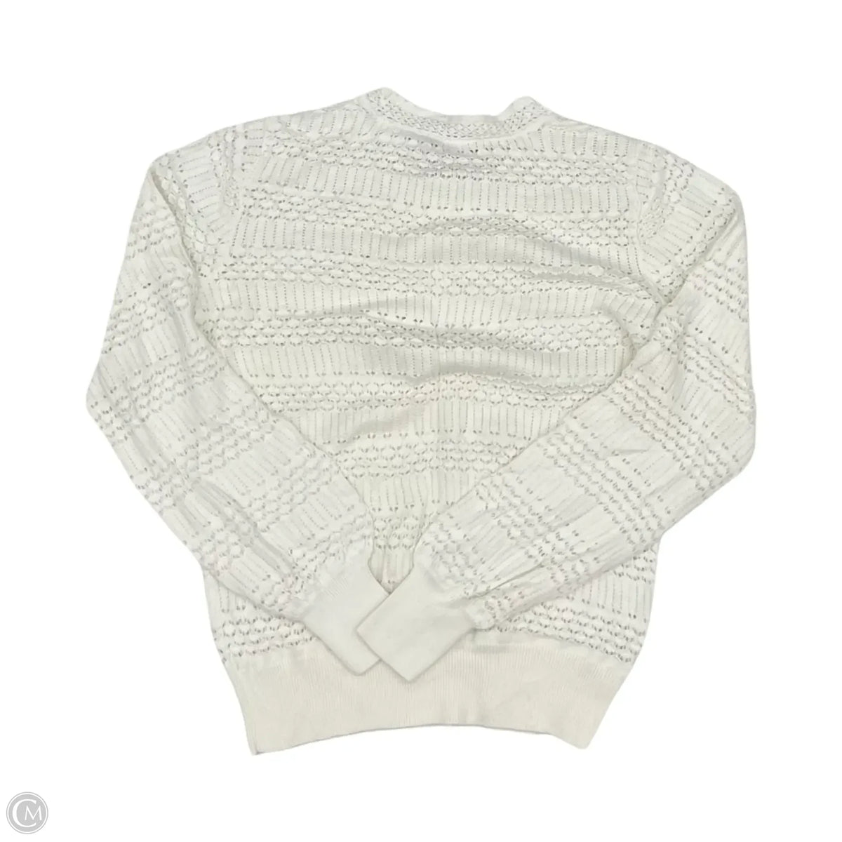 Sweater By Loft In White, Size: M