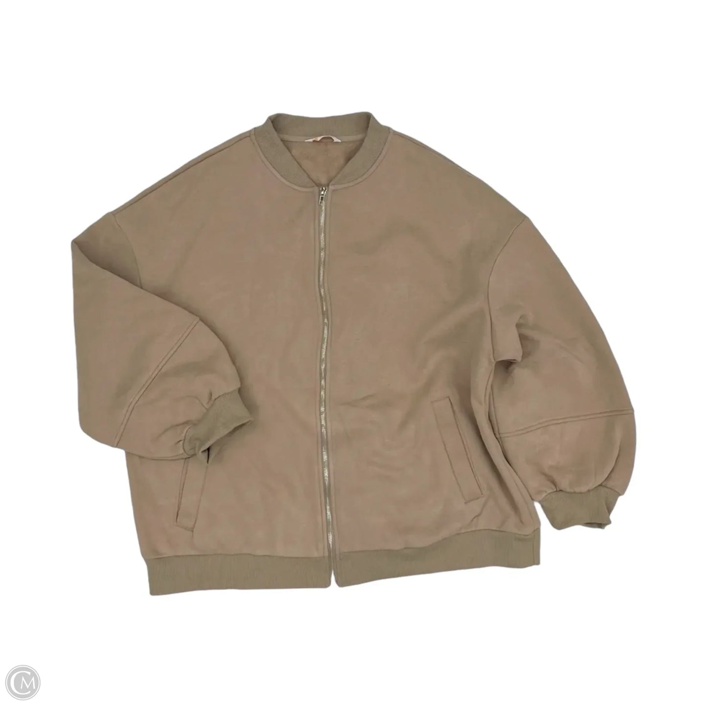 Jacket Other By Kirundo In Tan, Size: Xxl