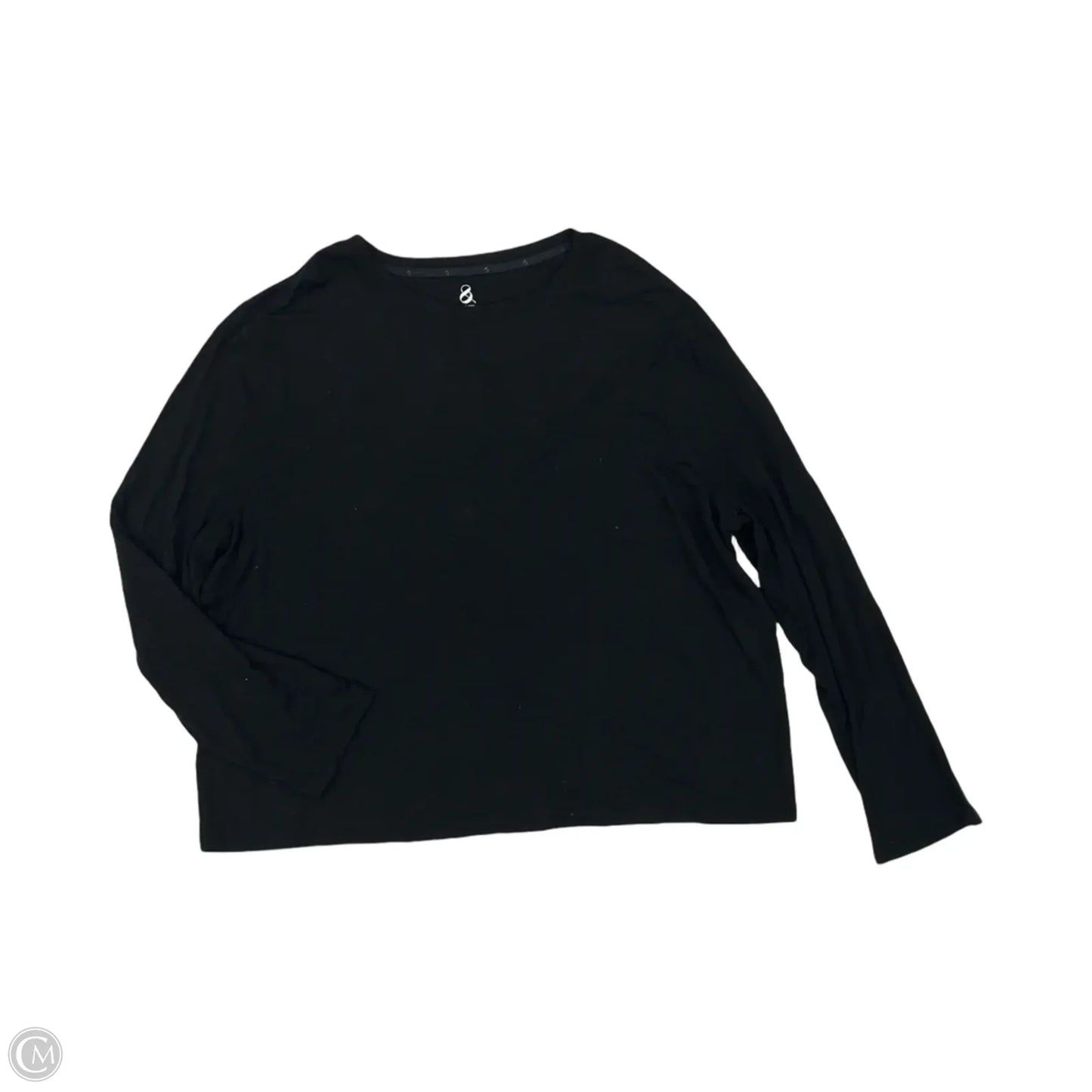 Top Long Sleeve Basic By Lou And Grey In Black, Size: Xxl
