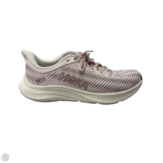 Shoes Athletic By Hoka In Pink, Size: 9.5