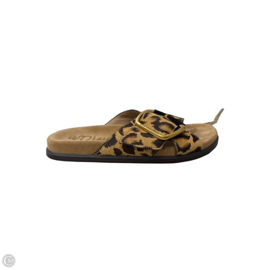 Sandals Flats By Sam Edelman In Animal Print, Size: 9